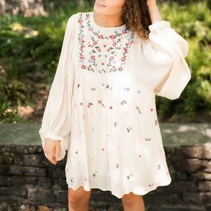 umgee embroidered dress